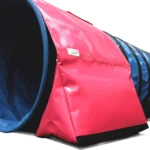 Triangular antislip saddlebags