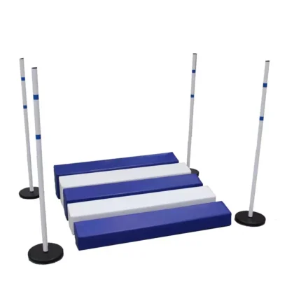 Soft long jump 5 parts