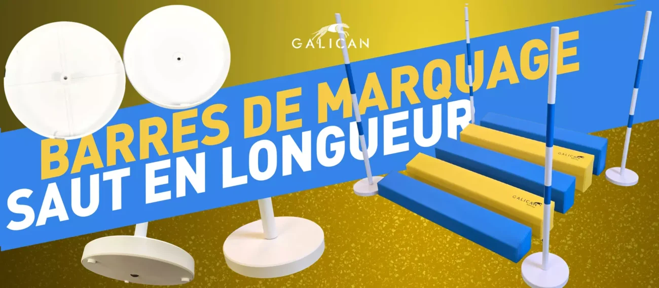 Nouveaux socles pour les barres de saut en longueur