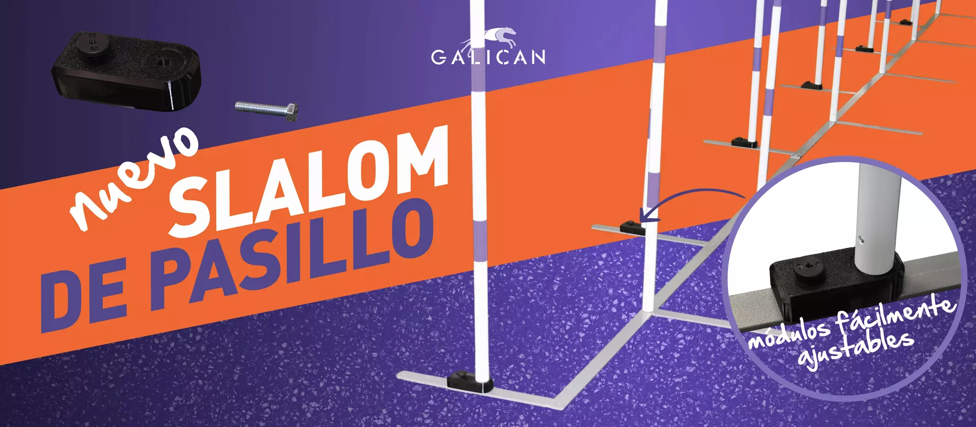 Nuevo Slalom de Pasillo Galican – aprobado de nuestro Pro Adrián Bajo