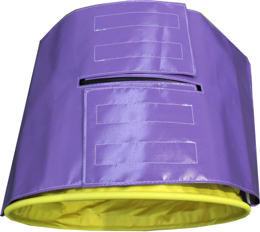 Alforja triangular regulable con velcro Galican